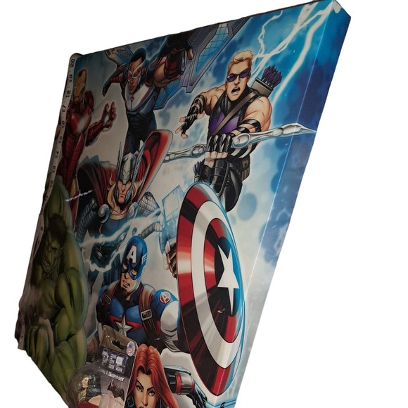 Fantastic Fun 20in MARVEL Canvas Poster-Vintage WonderWoman PEZ-Superman - Picture 2 of 8